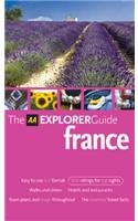 Stock image for AA Explorer France (AA Explorer Guides S.) for sale by Goldstone Books