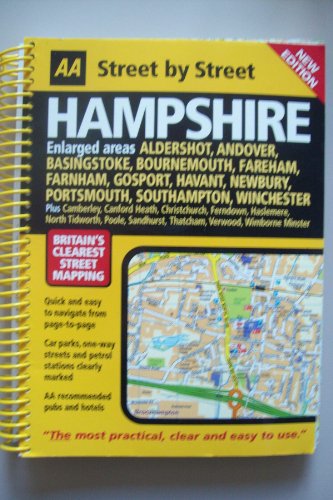 9780749544331: AA Street by Street Hampshire Maxi [Idioma Ingls]