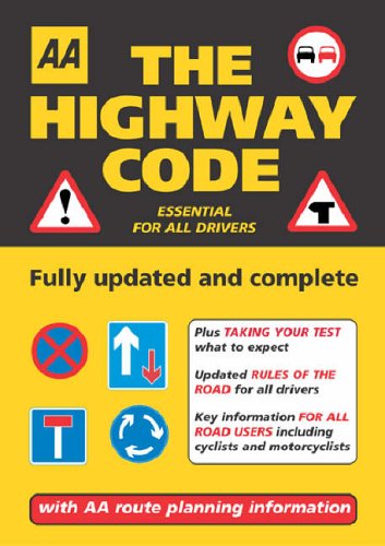 Stock image for AA the Highway Code for sale by Better World Books