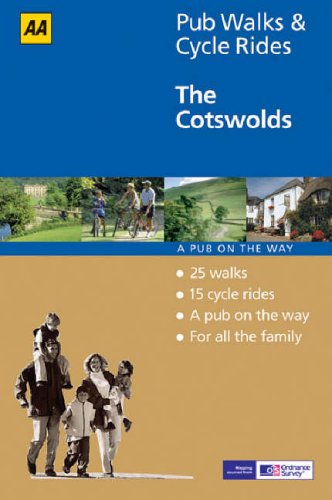 Stock image for Cotswolds (AA 40 Pub Walks & Cycle Rides S.) for sale by AwesomeBooks