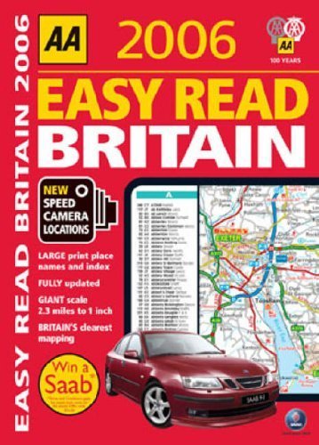 Beispielbild fr AA Easy Read Atlas Britain (AA Road Maps) zum Verkauf von WorldofBooks