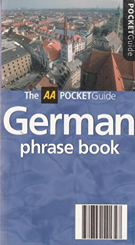 Beispielbild fr AA German Phrase Book (AA Phrase Book Series) zum Verkauf von WorldofBooks