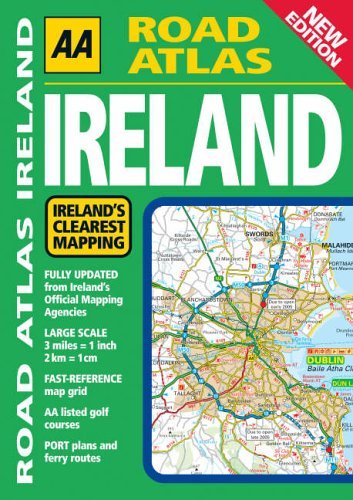 Imagen de archivo de AA Road Atlas Ireland a la venta por WorldofBooks