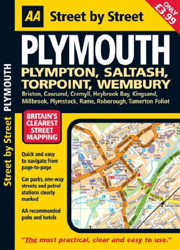 AA Street by Street Plymouth: Midi (AA Street by Street) (9780749548667) by A.A. Publishing