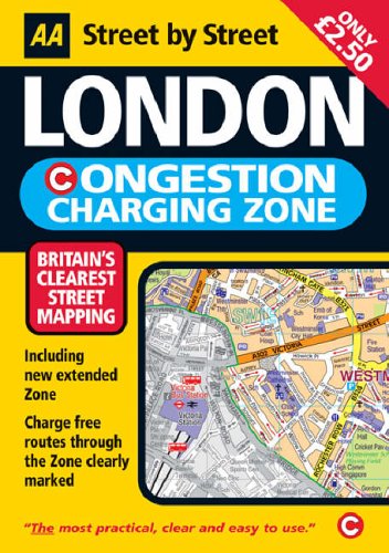 AA Street by Street: London Congestion Charging Zone (9780749550615) by AA Publishing