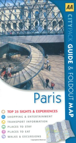9780749550929: AA CityPack Paris (AA CityPack Guides) [Idioma Ingls]