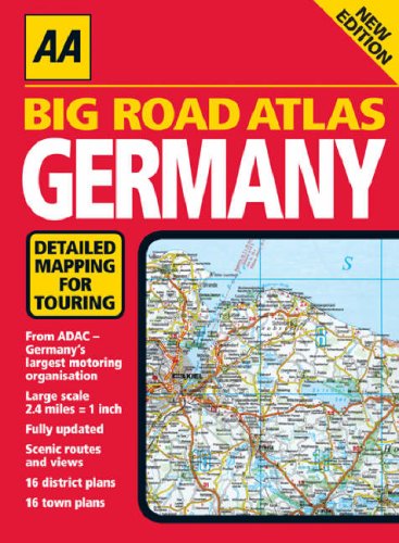 9780749550981: AA Big Road Atlas Germany