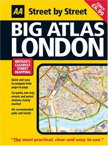 AA Street by Street: Big Atlas London (9780749551780) by AA Publishing