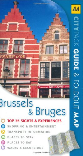 9780749552442: Brussels and Bruges (AA CityPack Guides) [Idioma Ingls]