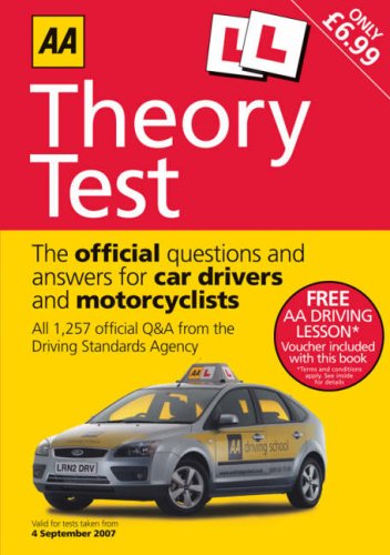 Stock image for AA Theory Test : The Official Questions and Answers for Car Drivers and Motorcyclists for sale by Better World Books