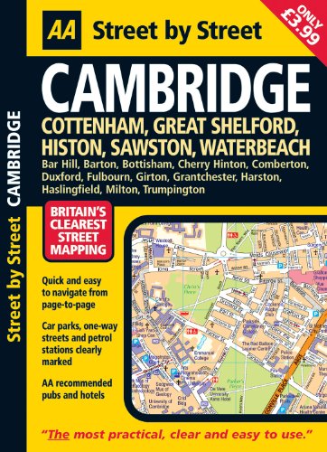 Beispielbild fr Cambridge (AA Street by Street) zum Verkauf von medimops