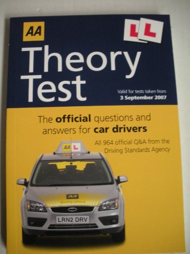 Stock image for AA Theory Test for Car Drivers for sale by WorldofBooks