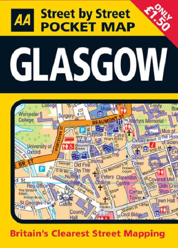 Beispielbild fr Pocket Map Glasgow (AA Street by Street) zum Verkauf von WorldofBooks