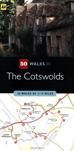 Stock image for Cotswolds (AA 50 Walks) (AA 50 Walks Series) for sale by Goldstone Books