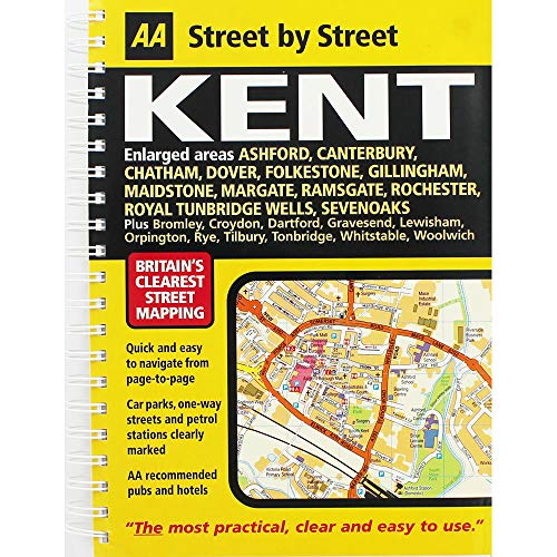Beispielbild fr Kent Midi (AA Street By Street Midi) zum Verkauf von WorldofBooks