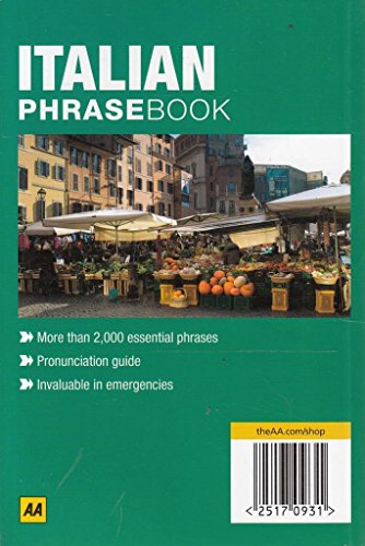Stock image for Italian (The AA Phrasebook) for sale by Reuseabook