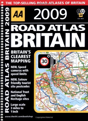AA 2009 Road Atlas Britain (AA Road Atlas) (9780749556891) by AA Publishing