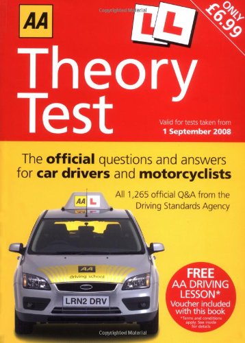 AA Driving Test Theory Test for Car Drivers 