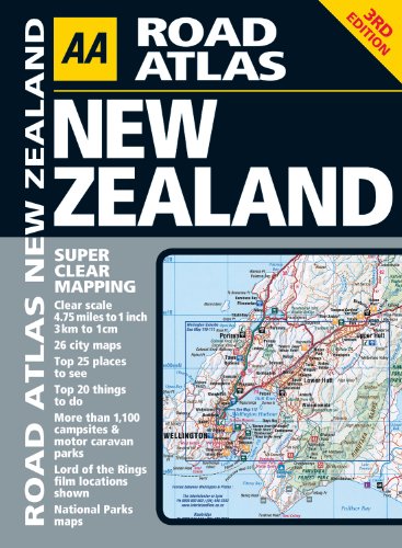 AA Road Atlas New Zealand - AA Publishing