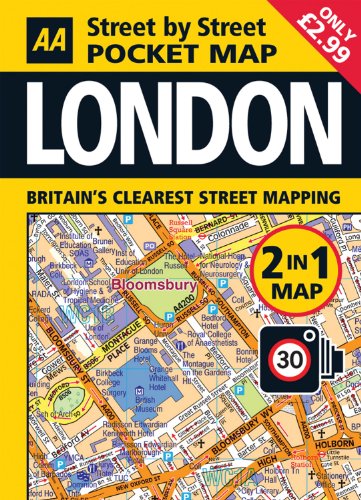 AA Street by Street: Pocket Map London 2 in 1 (9780749565770) by AA Publishing