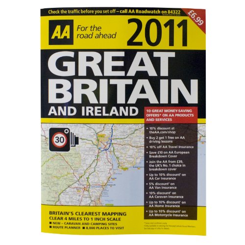 Beispielbild fr AA Road Atlas- Great Britain and Ireland 2011 zum Verkauf von WorldofBooks