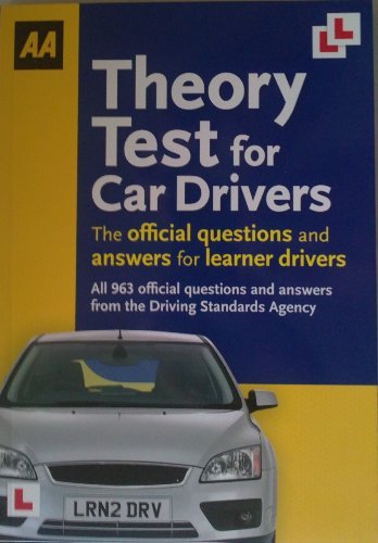 9780749567187: AA THEORY TEST FOR CAR DRIVERS-THE OFFICIAL QUESTIONS AND ANSWERS FOR LEARNER DRIVERS