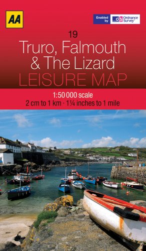 Leisure Map Truro, Falmouth & The Lizard (Aa Leisure Maps) (9780749573041) by AA Publishing