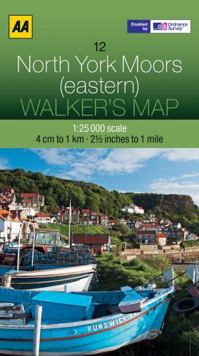 9780749573287: North York Moors (Eastern) (Walker's Map) [Idioma Ingls]