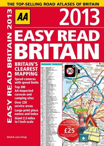Beispielbild fr AA Easy Read Britain 2013 (Road Atlas) zum Verkauf von WorldofBooks