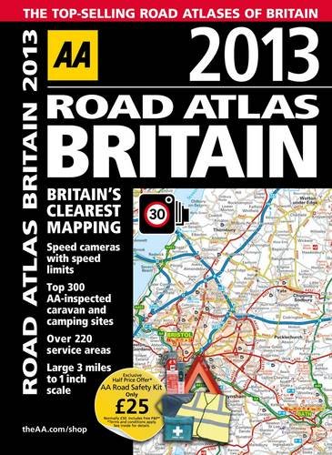 Beispielbild fr AA Road Atlas Britain 2013 zum Verkauf von WorldofBooks
