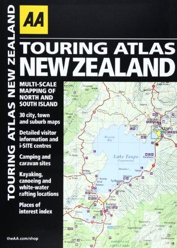 9780749575007: AA Touring Atlas New Zealand