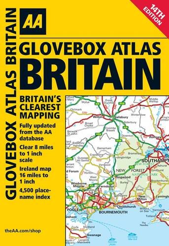 9780749575014: AA Glovebox Atlas Britain