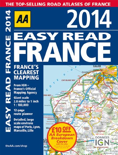 9780749575250: AA Easy Read France 2014