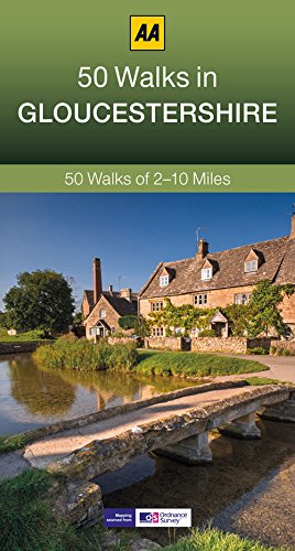 Stock image for 50 Walks in Gloucestershire for sale by Harry Righton