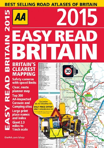 Beispielbild fr AA Easy Read Britain 2015 (Road Atlas) zum Verkauf von WorldofBooks