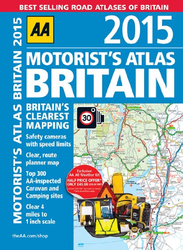 Beispielbild fr AA Motorists Atlas Britain 2015 (Road Atlas) zum Verkauf von WorldofBooks