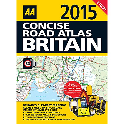 Stock image for AA 2015 Concise Road Atlas Britain for sale by WorldofBooks
