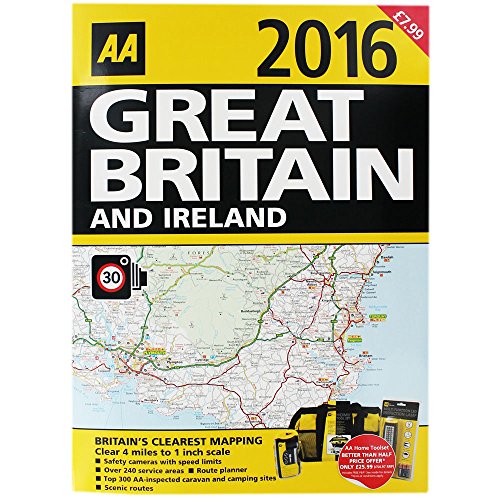 Imagen de archivo de Great Britain and Ireland Road Atlas 2016 a la venta por WorldofBooks