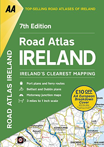 9780749578435: AA Road Atlas Ireland [Idioma Ingls]