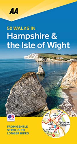 Stock image for 50 Walks in Hampshire &amp; The Isle of Wight for sale by Blackwell's