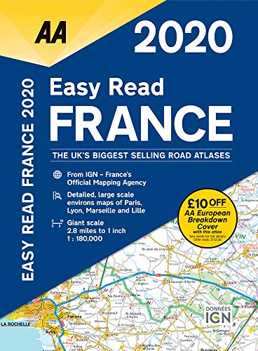 9780749581398: AA Easy Read France 2020