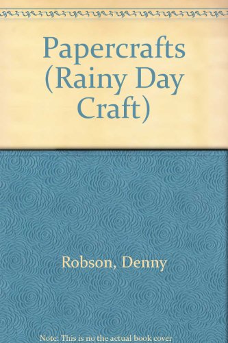 9780749613051: Papercrafts (Rainy Day Craft S.)