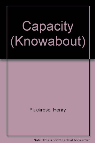 Beispielbild fr Capacity (Knowabout) zum Verkauf von WorldofBooks