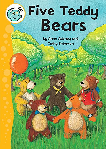 Five Teddy Bears (Tadpoles) (9780749671495) by Anne Adeney