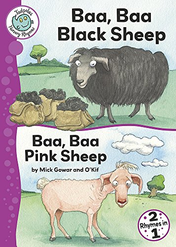 Stock image for Tadpoles Nursery Rhymes: Baa, Baa Black Sheep / Baa, Baa Pink Sheep for sale by Reuseabook