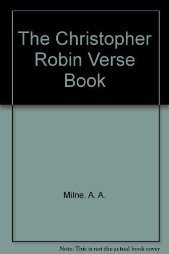9780749714437: The Christopher Robin Verse Book