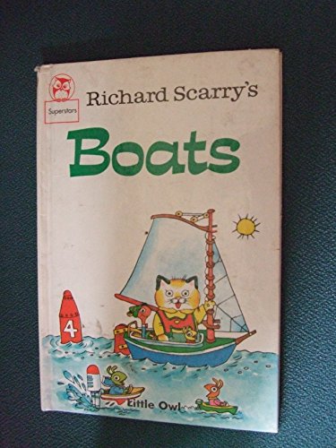 Stock image for Richard Scarry's Boats (Richard Scarry) for sale by GF Books, Inc.