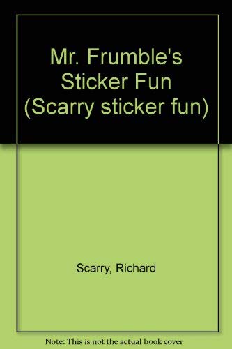 9780749807702: Mr. Frumble's Sticker Fun