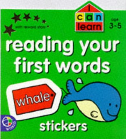 Reading Your First Words (I Can Learn Stickers) (9780749821869) by Nina Filipek