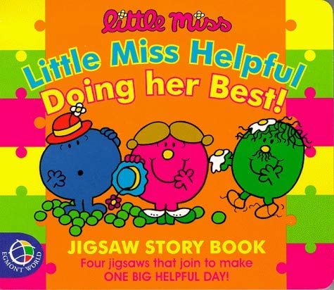 Stock image for Little Miss Helpful Doing Her Best! (Mr. Men & Little Miss Jigsaw Books) for sale by AwesomeBooks